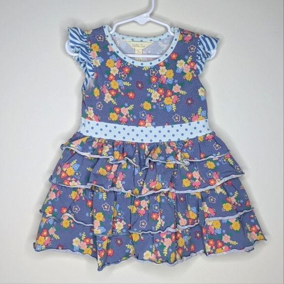 Matilda Jane Ruffle Flower Floral Shirt 4 - Picture 1 of 4